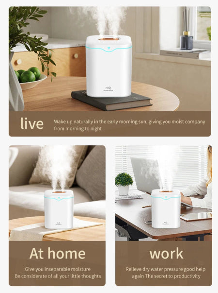 Ultrasonic 2L Cool Mist Air Humidifier