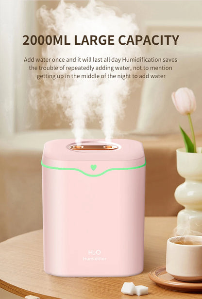 Ultrasonic 2L Cool Mist Air Humidifier