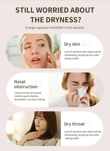 Ultrasonic 2L Cool Mist Air Humidifier