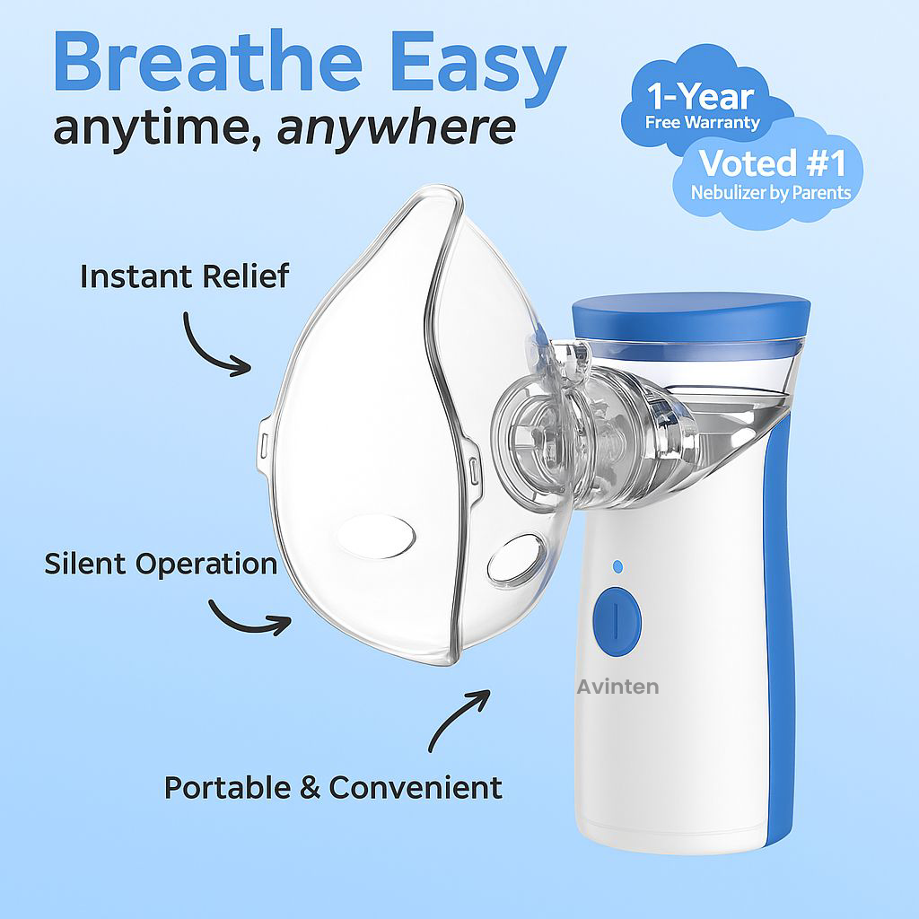 Avinten 2.0 - Mist on the Move Portable Nebulizer